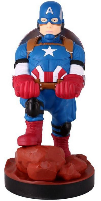 Držiak EXG Cable Guy - Captain America červený/modrý Exquisite Gaming Cable Guy - Captain America (CGCRMR300202)