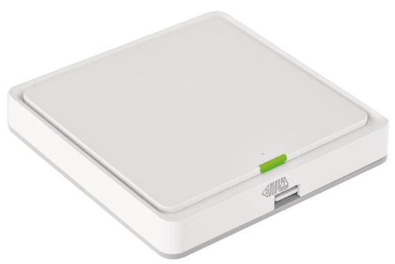 Vypínač EMOS GoSmart IP-2001ZW, ZigBee 3.0, 1-tlačidlový biely Vypínač EMOS GoSmart IP-2001ZW, ZigBee 3.0, 1-tlačítkový - biely