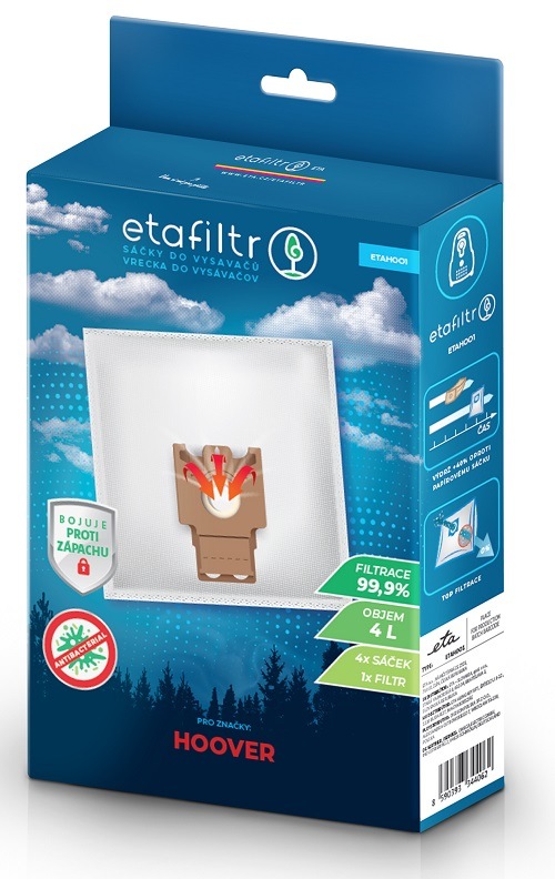 ETAFilter vrecká do vysávačov Hoover