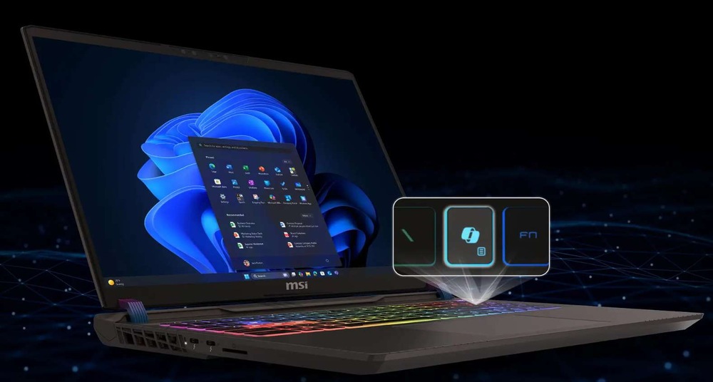 Notebook MSI Vector 16 HX AI A2XWHG-411XCZ sivý