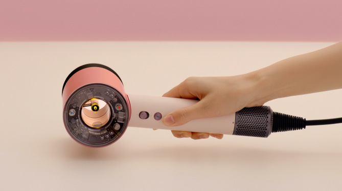 Fén Dyson Supersonic Nural HD16 T1/T2 rose gold/ceramic pink Sušič Dyson Supersonic Nural HD16 T1/T2 ceramic pink/rose gold