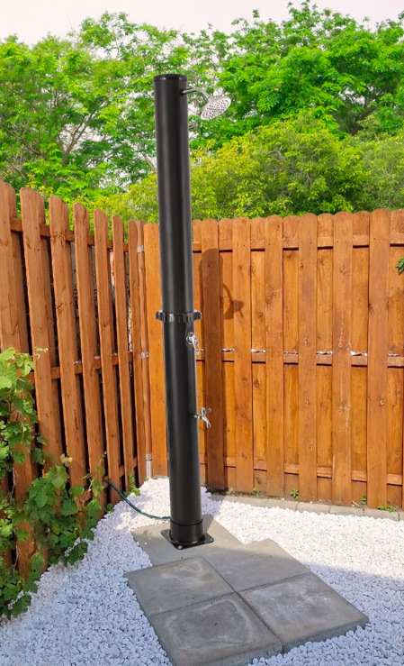 Solárna sprcha G21 Raven 40 l, čierna