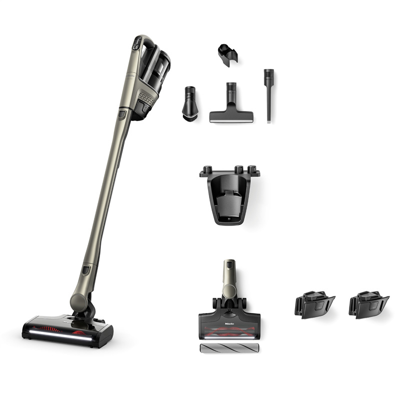 Tyčový vysávač Miele Triflex HX3 Hardfloor Casa sivá Tyčový vysávač Miele Triflex HX3 Hardfloor s príslušenstvom