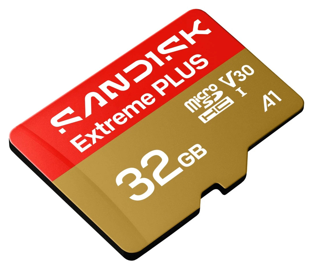 Pamäťová karta SANDISK Micro SDHC Extreme Plus 32GB UHS-I (100R/90W) + SD apaptér Pamäťová karta SANDISK Extreme PLUS microSDHC 32GB