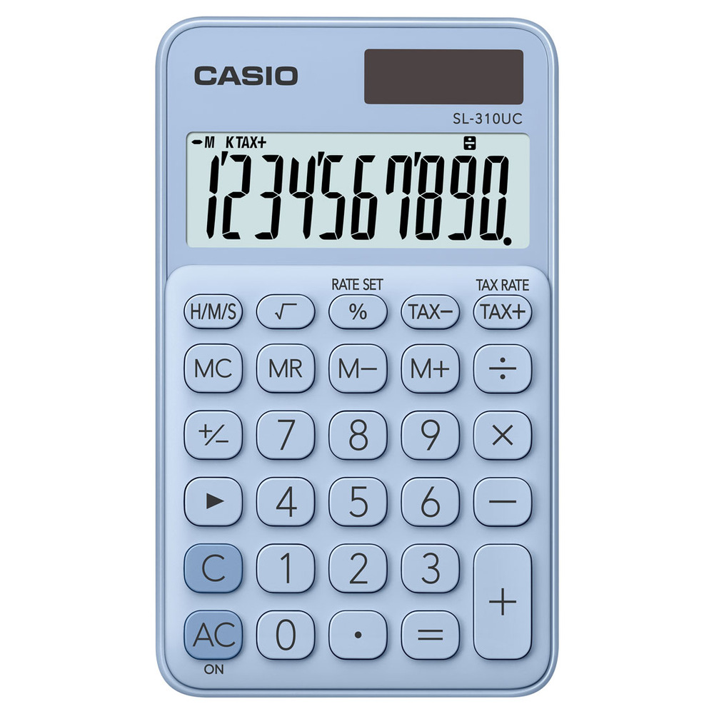 Kalkulačka Casio SL 310 UC LB - svetlo modrá