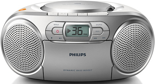 Rádiomagnetofón s CD Philips AZ127 Philips AZ127