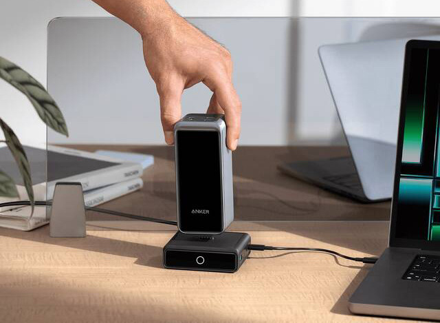 Nabíjačka Anker Charging Base 100W pro powerbanky Anker Prime čierna Nabíjačka Anker Charging Base 100W pro powerbanky Anker Prime čierna