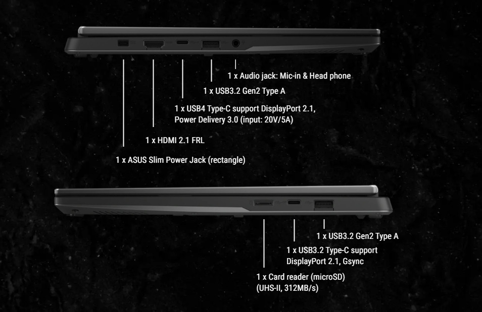 Notebook Asus TUF Gaming A14 sivý Notebook Asus TUF Gaming A14 sivý