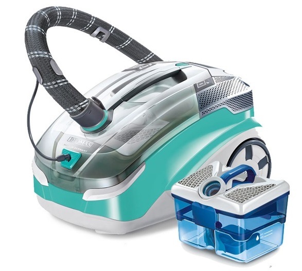 Viacúčelový vysávač Thomas AQUA+ MULTI CLEAN x10 PARQUETT zelený Opletená hadice
