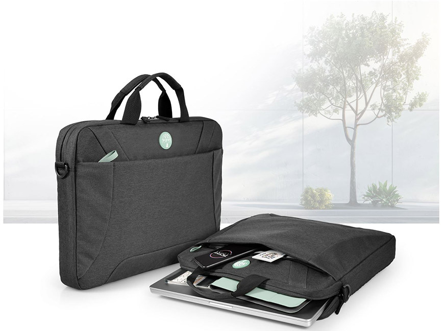 Brašna na notebook PORT DESIGNS Houston II ECO Toploading 17" čierna Taška na notebook PORT DESIGNS Houston II ECO Toploading 17" - čierna