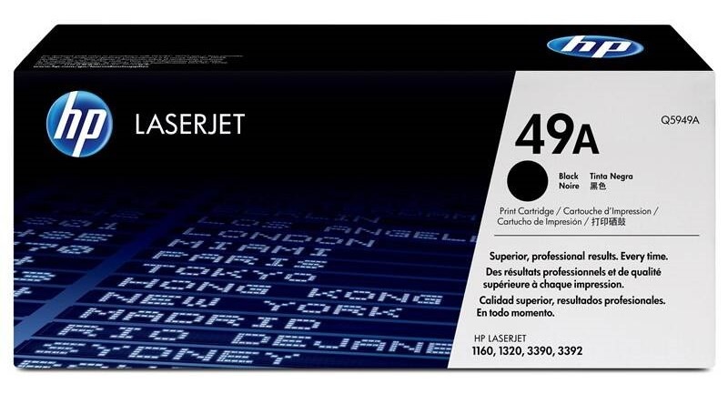 Toner HP 49A, 2 500 strán čierny