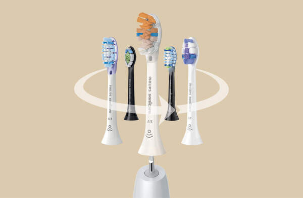 Náhradné hlavice Philips Sonicare ProResult HX6018/87 (8 ks) biela