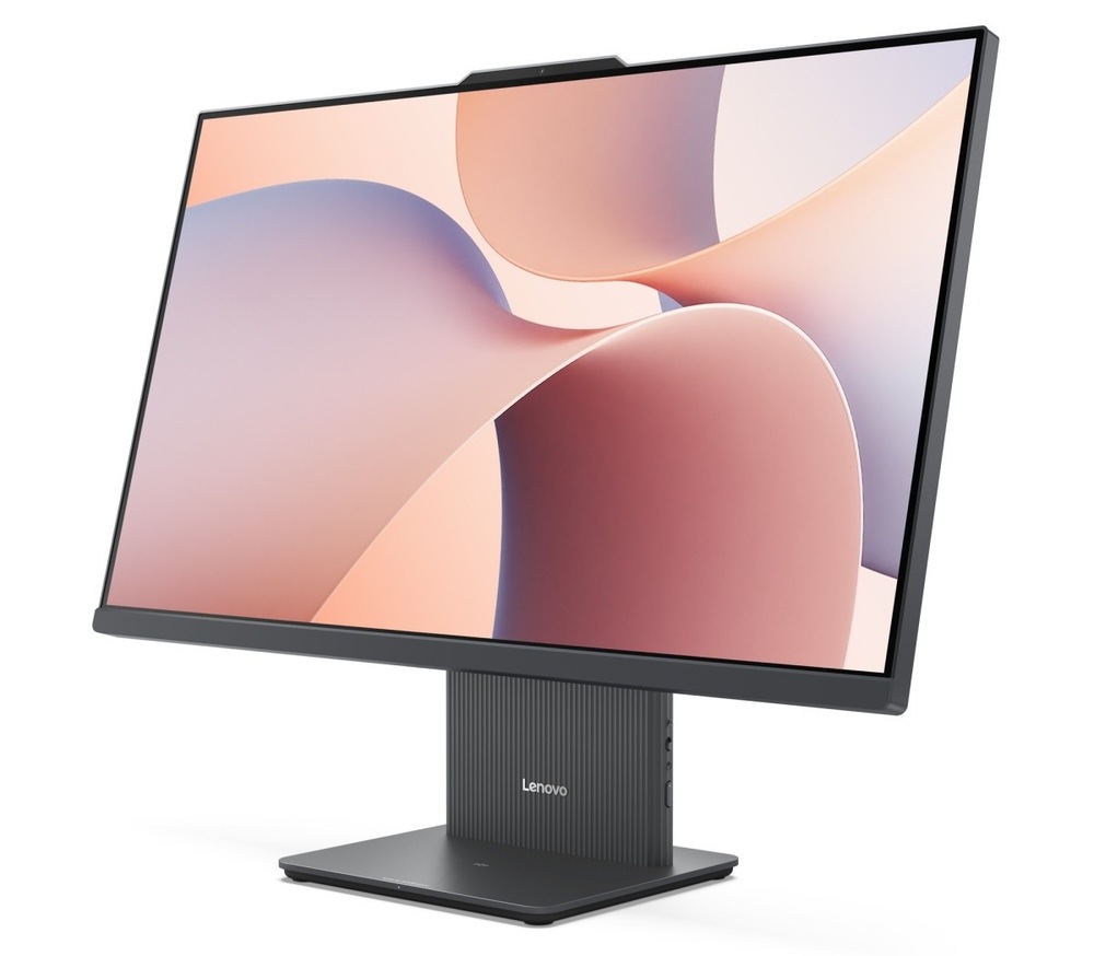 PC all in-one Lenovo IdeaCentre 24ARR9 tmavo šedá All In One Lenovo IdeaCentre 27ARR9 spredu