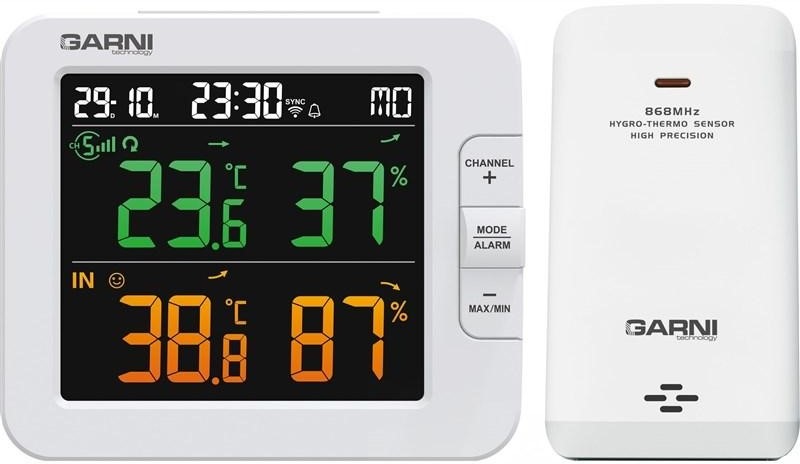 Teplomer GARNI 419T SMART biela