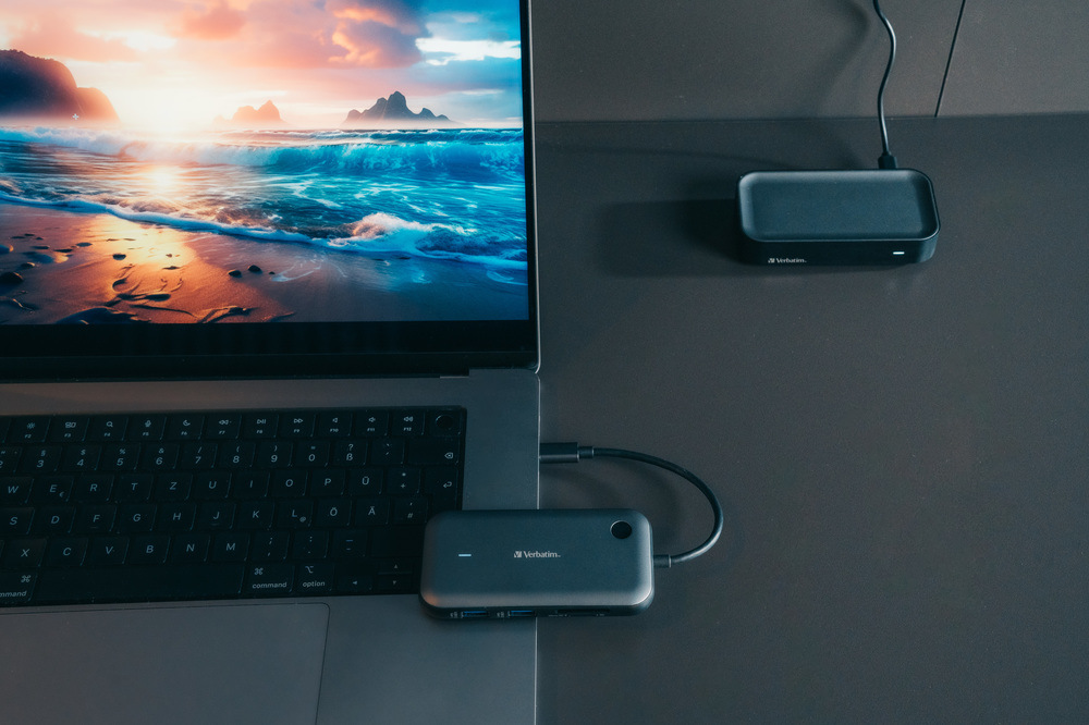 Adaptér Verbatim Share my Screen WDA-01, USB-C, 1080 p Adaptér Verbatim Share my Screen WDA-01, USB-C, 1080 p