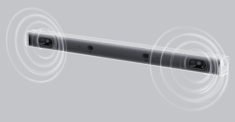 Soundbar Xiaomi 2.0 EU S22E čierny Soundbar Xiaomi 2.0 EU S22E čierny