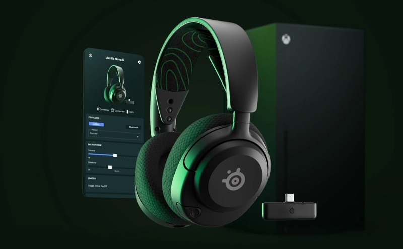 Headset SteelSeries Arctis Nova 5X Wireless čierny Headset SteelSeries Arctis Nova 5X Wireless čierny