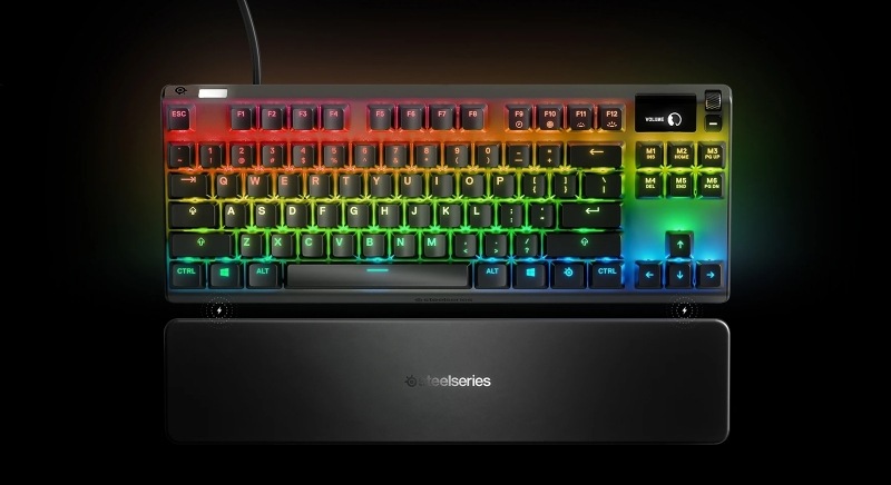 Klávesnica SteelSeries Apex 7 TKL (Red Switch) US čierna Klávesnica SteelSeries Apex 7 TKL (Red Switch) US čierna