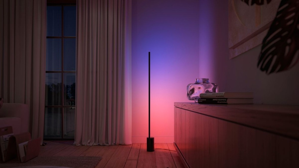 Stojacia lampa Philips Hue Gradient Signe - dub Stojacia lampa Philips Hue Gradient Signe - dub