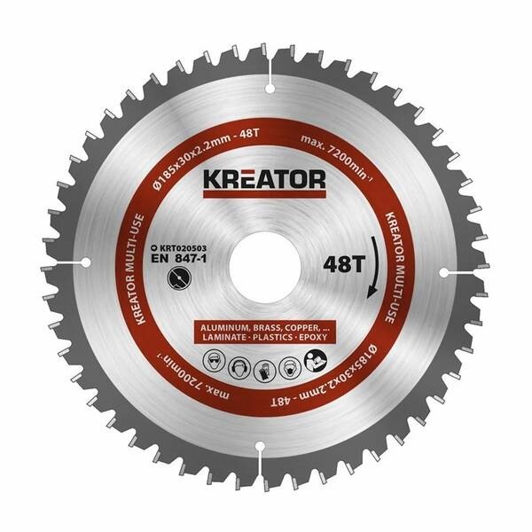 Pílový kotúč Kreator KRT020503 185mm 48T