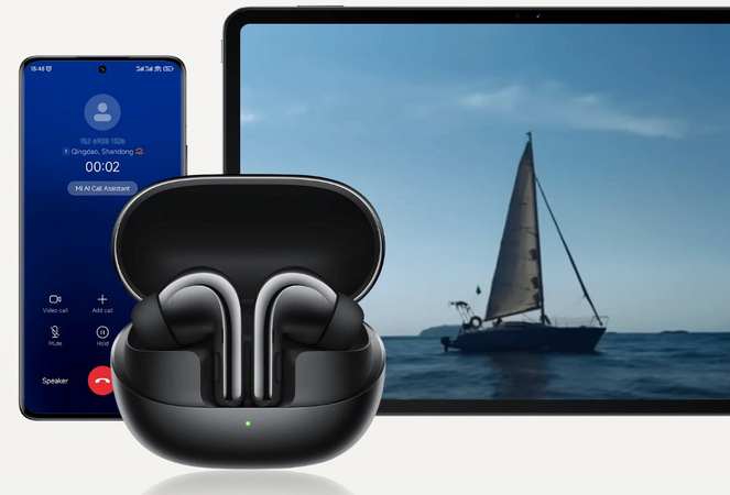 Slúchadlá Xiaomi Buds 4 Pro zlatá