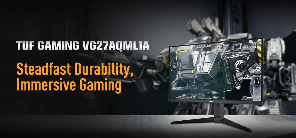 Monitor Asus TUF Gaming VG27AQML1A čierny Asus TUF Gaming VG27AQML1A