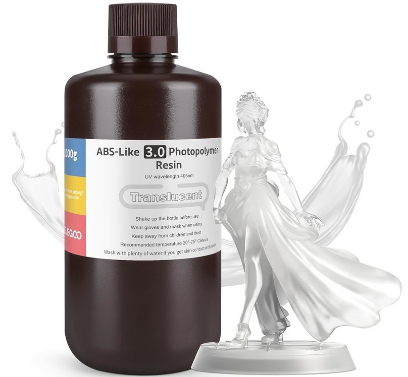 UV resin Elegoo ABS-likeV3 1kg priehľadná