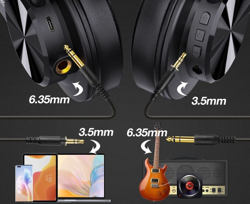 OneOdio Fusion A70, čierna