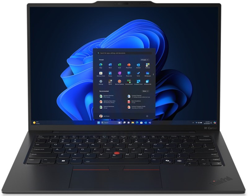 Notebook Lenovo ThinkPad X1 Carbon Gen 13 Aura Edition, čierna farba