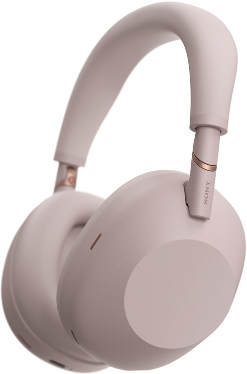 Oblúkové slúchadlá Sony WH-1000XM6, Noise Cancelling, ružová farba