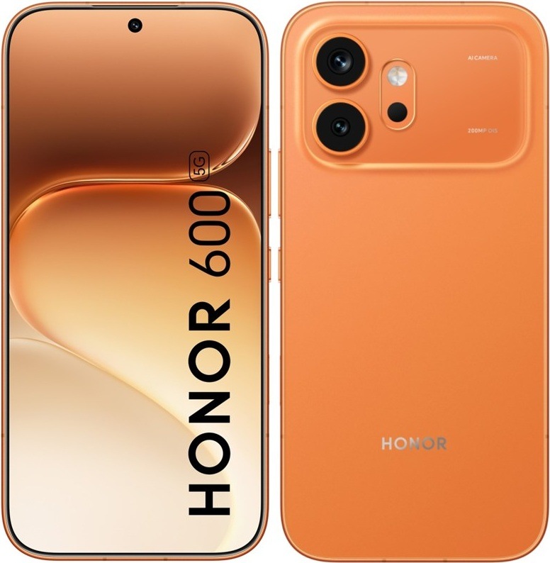 Chytrý telefón HONOR 600, oranžová farba
