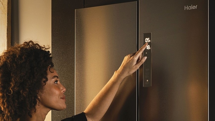 Americká chladnička Haier HFR7720DWMP nerez
