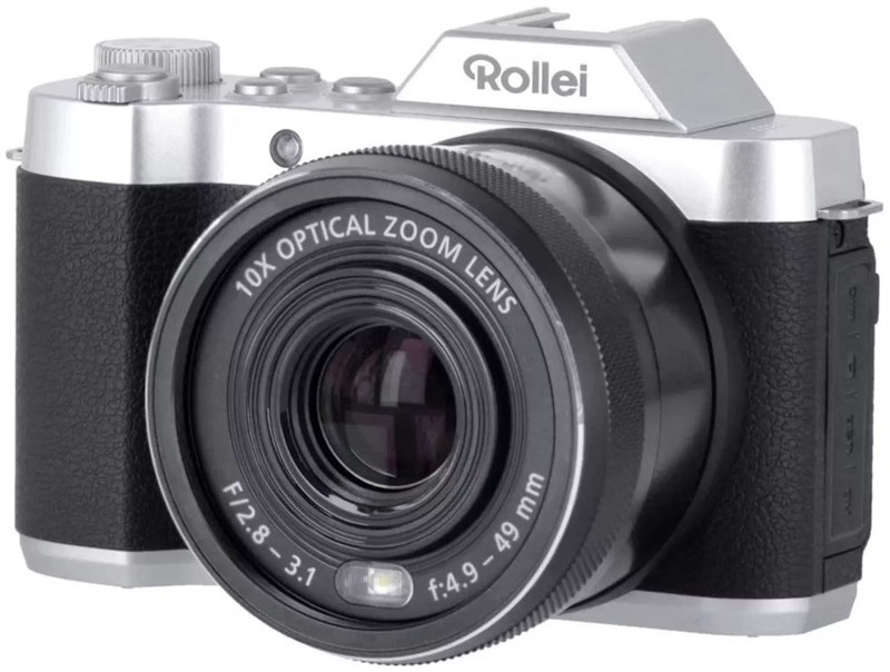Rollei Powerflex 10x Retro, strieborná