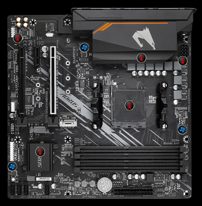Základná doska GIGABYTE B550M AORUS ELITE