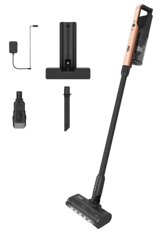 Tyčový vysávač Beko VRT65421VC čierny/béžový
