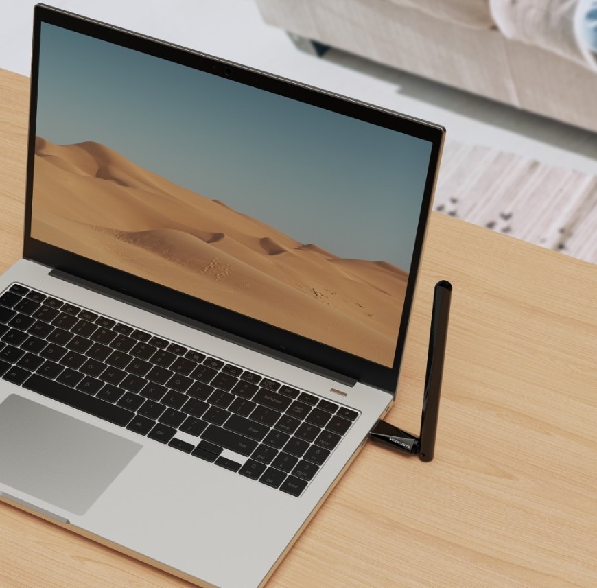 Bluetooth Mercusys MA550H inštalované do notebooku