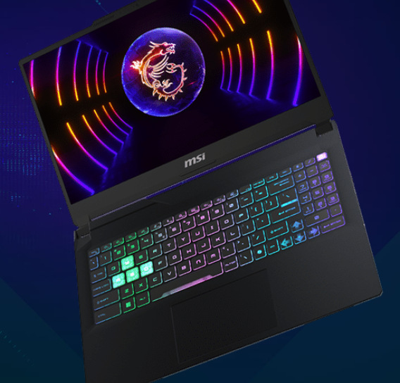 U MSI Cyborg 15 A13V si zamilujete aj RGB klávesnicu
