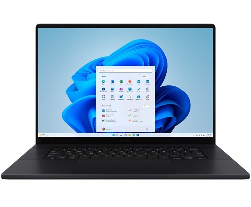 Notebook Asus ProArt P16 (H7606-OLED121X), čierna farba.