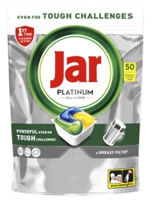 Kapsuly do umývačky Jar Platinum Yellow (50 ks) Kapsuly do umývačky Jar Platinum Yellow (50 ks)