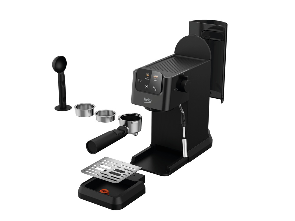 Pákový kávovar Beko Caffe experto CEP5302B čierny Pákový kávovar Espresso Beko CEP5302B, čierna, jednoduchá údržba