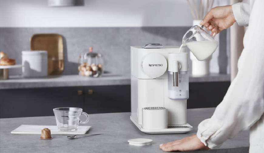 Kapsulový kávovar De'Longhi Nespresso Lattissima One EN 510.W biely Kapsulový kávovar De'Longhi Nespresso Lattissima One EN 510.W biely