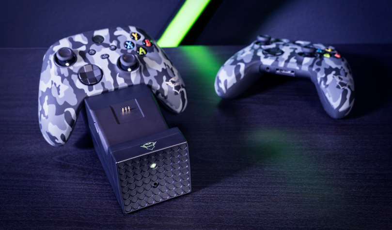 Dokovacia stanica Trust GXT 250 Duo Charging Dock pro Xbox Series X/S čierna Trust GXT 250 Duo Charging Dock
