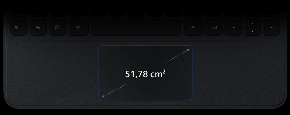 Puzdro s klávesnicou na tablet Xiaomi Pad 6S Pro čierne Puzdro s klávesnicou na tablet Xiaomi Pad 6S Pro čierne