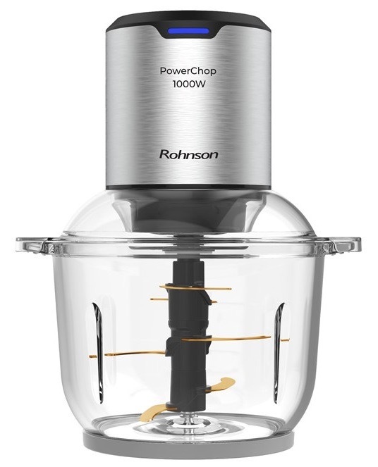 Sekáčik potravín Rohnson R-5111 PowerChop, 1 000 W nerez