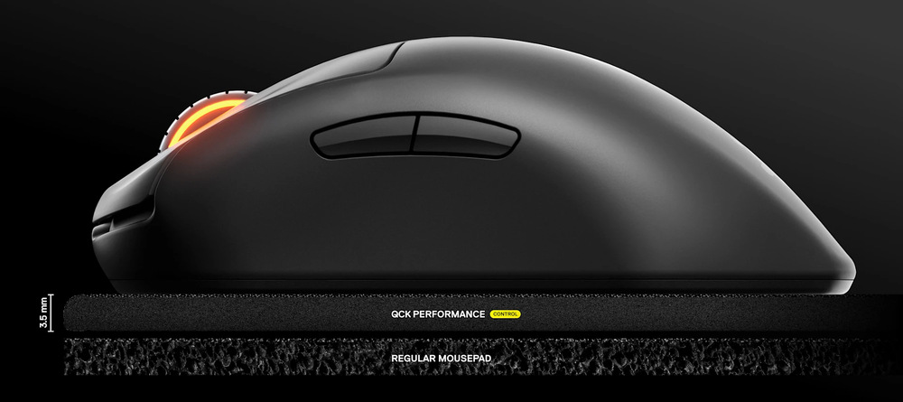 Podložka pod klávesnicu a myš SteelSeries QcK Performance XL - Control čierna