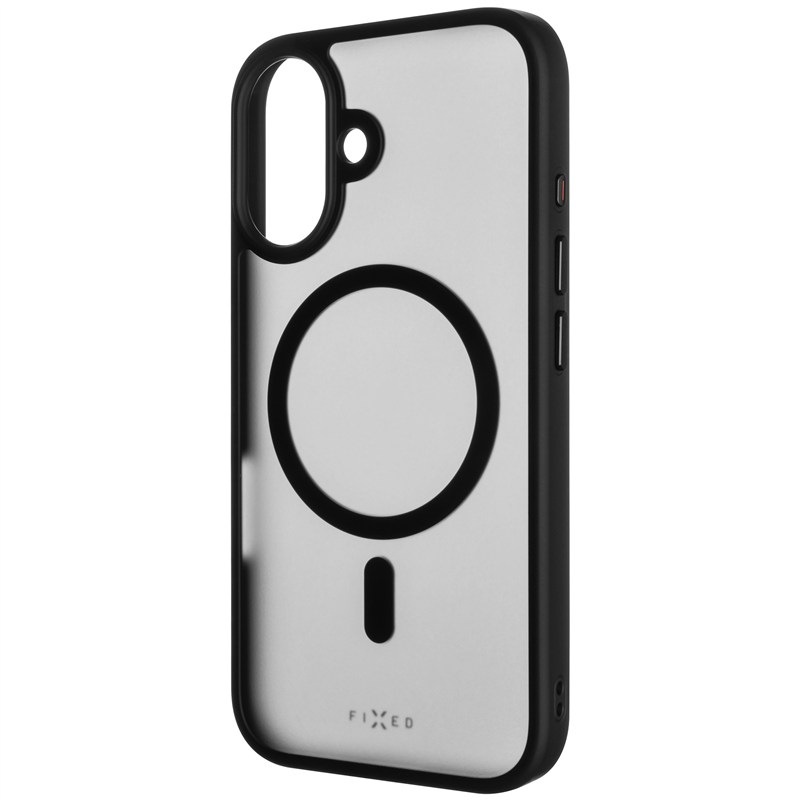 Kryt na mobil FIXED MagMisty s MagSafe na Apple iPhone 16 - čierny