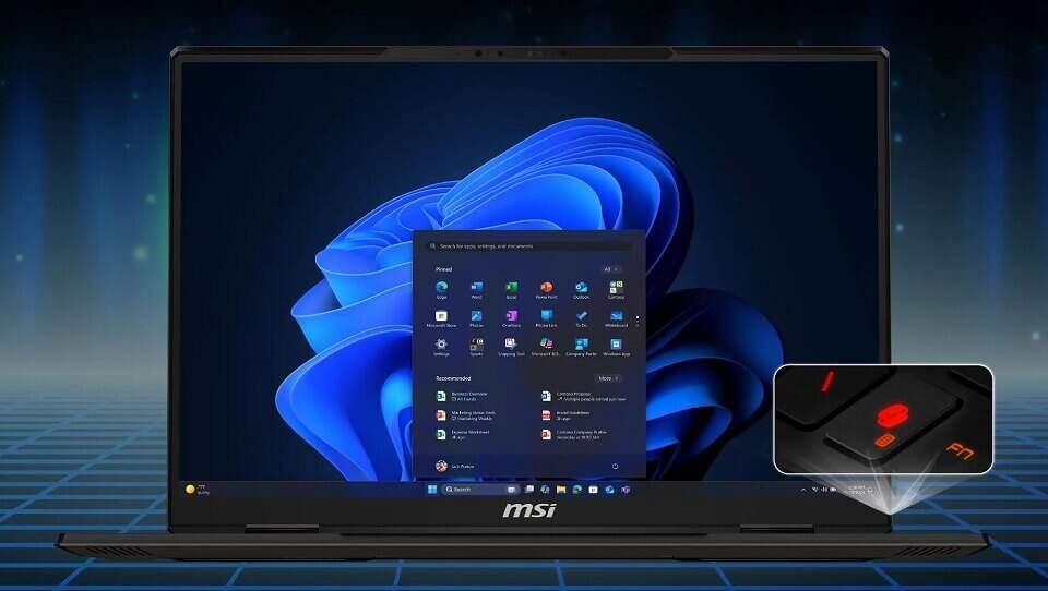 Notebook MSI Vector A18 HX A9WIG-068CZ sivý Notebook MSI Vector A18 HX A9WIG-068CZ sivý