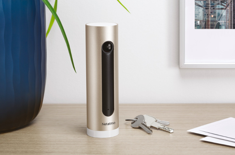 IP kamera Netatmo Smart Indoor - biela/zlatá
