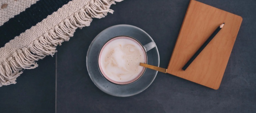 Detail obrázku cappuccina.