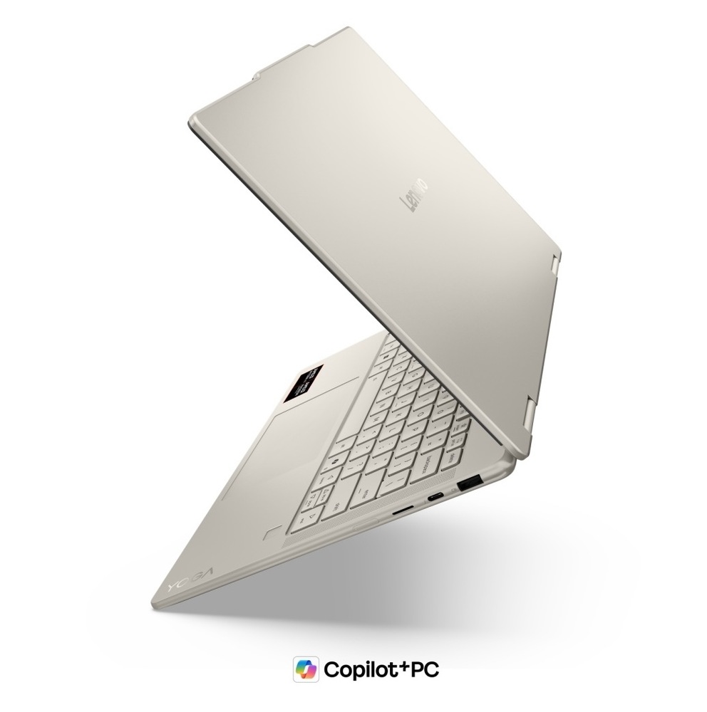 Notebook Lenovo Yoga 7 2-in-1 14AGP11 béžový Výkonný 6jadrový procesor AMD Ryzen AI 5 s maximálnym taktom až 4,5 GHz zaručuje bleskovú odozvu a plynulý multitasking.